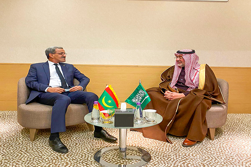 مباحثات بين وزير الصيد ووكيل وزارة البيئة والمياه والزراعة السعودي