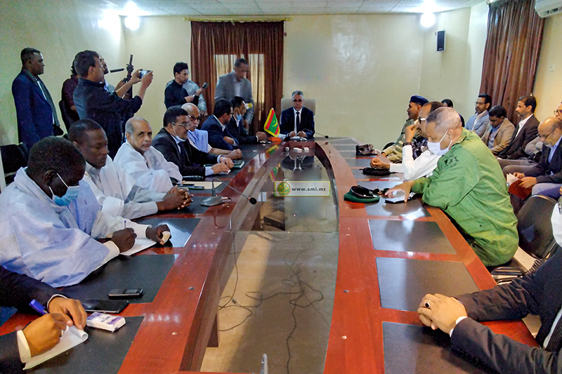 داخلت انواذيبو: الوالي يحث على خدمة المواطنين وصون كرامتهم 