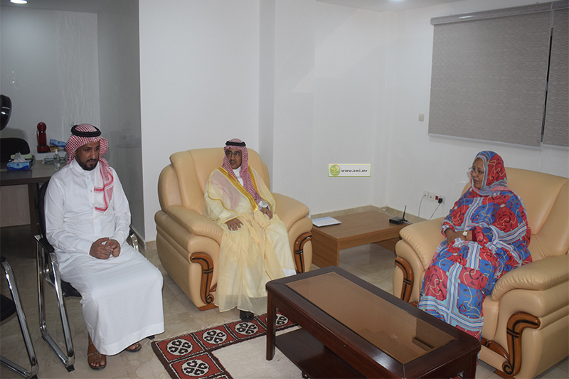 مفوضة الأمن الغذائي تبحث علاقات التعاون مع السفير السعودي