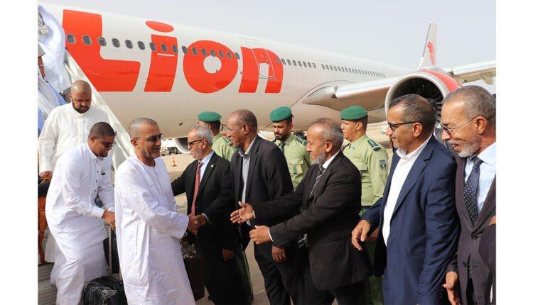 صورة من استقبال الفوجين الأول والثاني