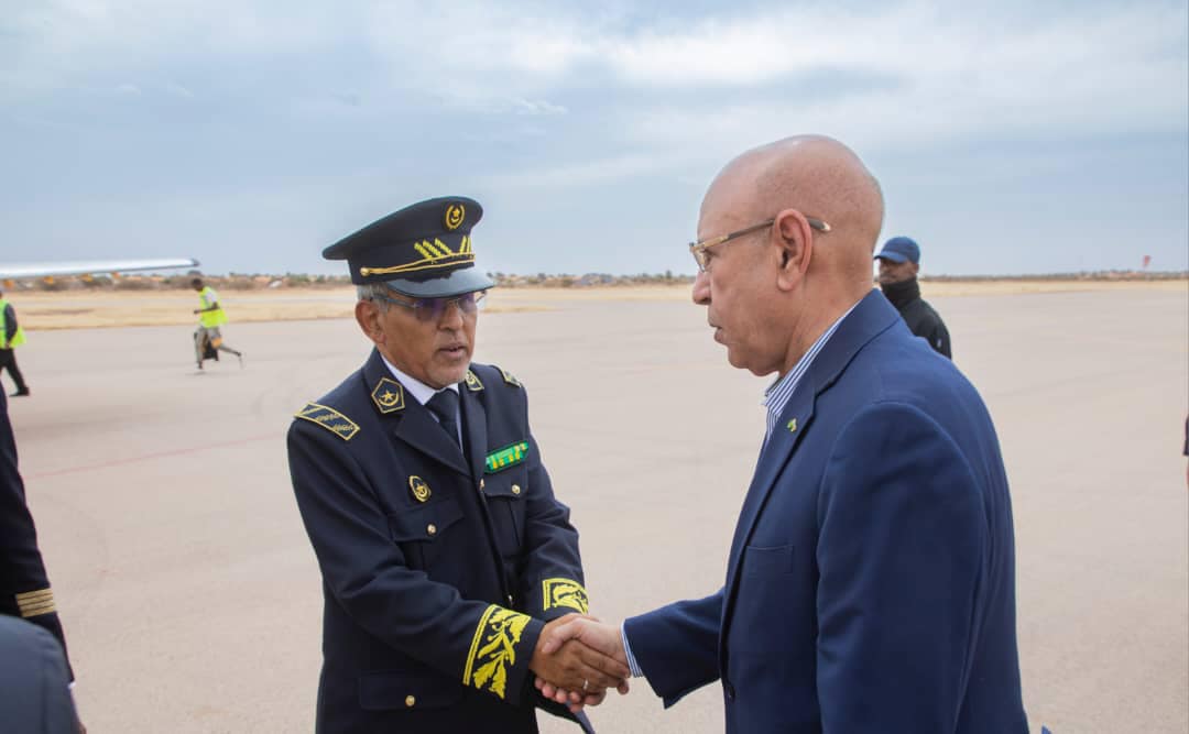 صورة من ودع الرئيس في كيفة