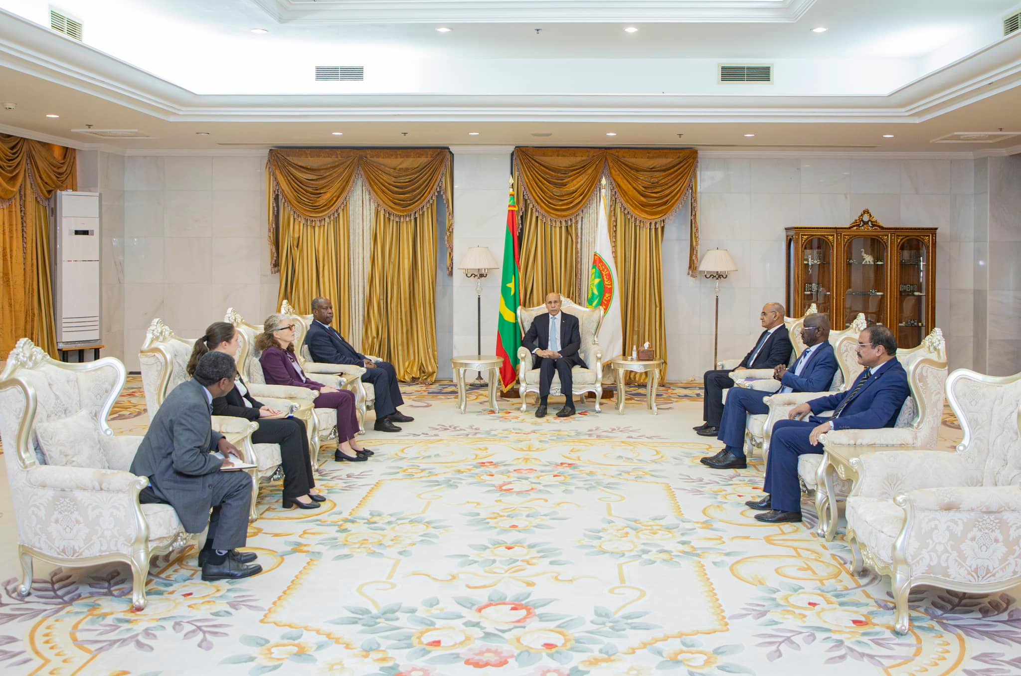 المبعوث الأممي في لقاء مع رئيس الجمهورية