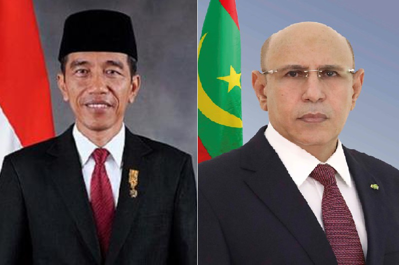 الرئيس الموريتاني: مستعدون لتطوير علاقات التعاوم مع أندونسيا 