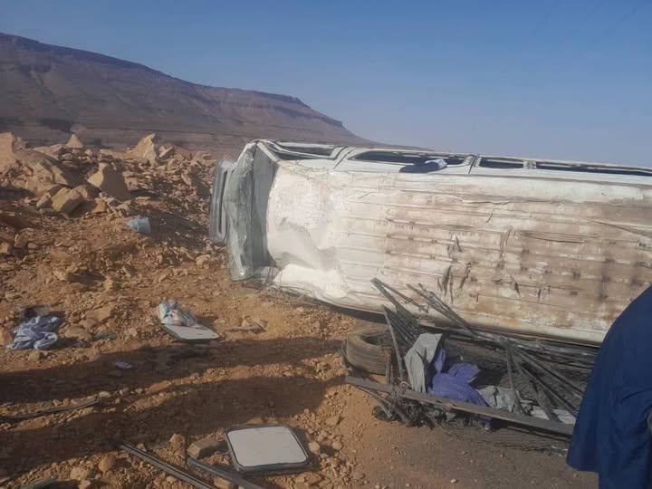 حادث سير على طريق أطار  ـ عين أهل الطايع