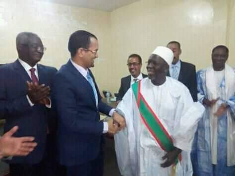 نائب رئيس المجلس الجهوي بالولاية المصطفى ولد ماغا