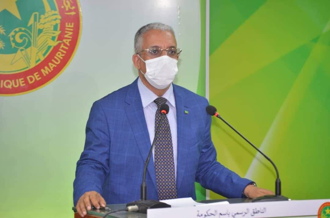 وزير الثقافة والشباب والرياضة والعلاقات مع البرلمان، الناطق باسم الحكومة، السيد المختار ولد داهي،