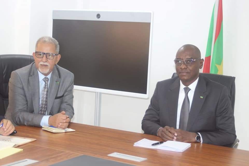 وزير الزراعة السيد آداما بوكار سوكو