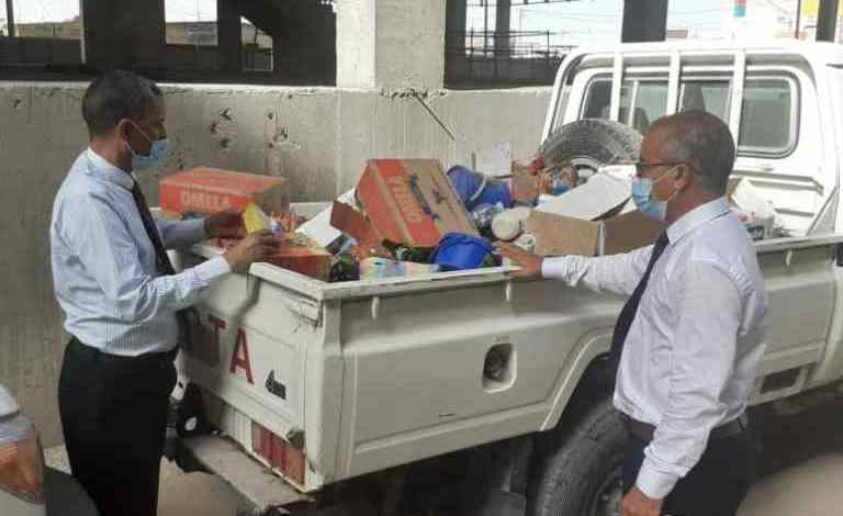 مصالح حماية المستهلك تصادر كميات من المواد التالفة