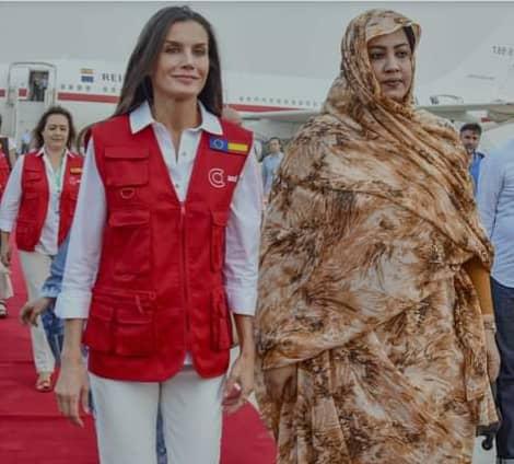 ملكة أسبانيا تتفقد مشاريع ممولة من التعاون الأسباني في نواكشوط 