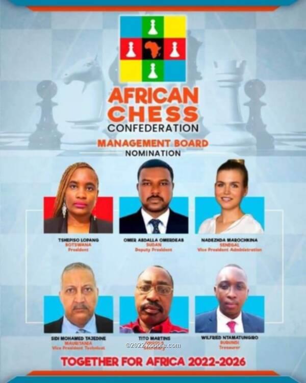 موريتانيا تفوز بمنصب نائب رئيس الاتحاد الأفريقي للشطرنج