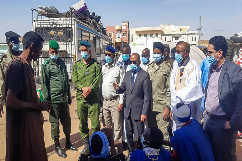 كيديماغا: السلطات الإدارية تحث على التقيد بالإجراءات الوقائية ضد كورونا