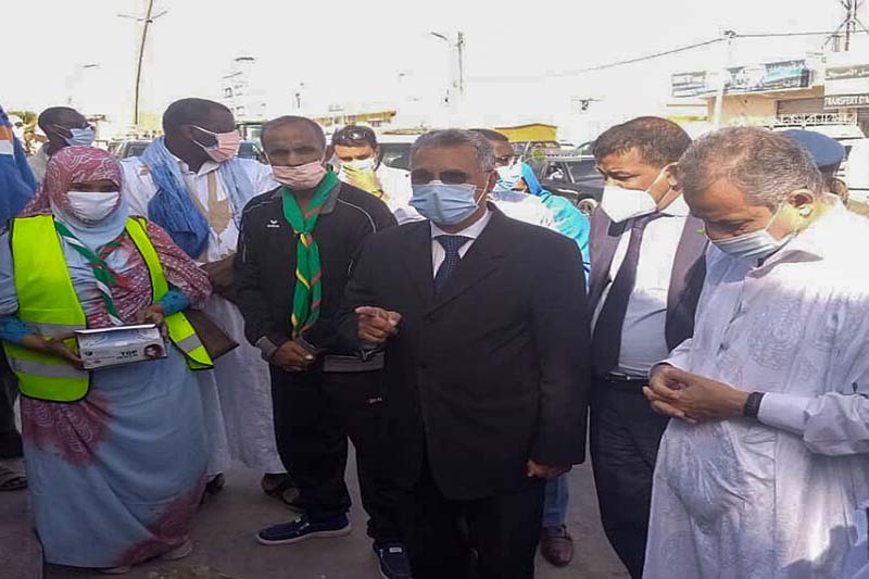 بلدية انواذيبو توزع مبالغ نقدية لصالح الفئات الأكثر احتياجا