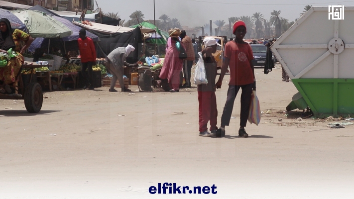 عمالة الأطفال من المناظر الحاضرة في أسواق نواكشوط 