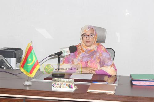 وزيرة البيئة والتنمية المستدامة السيدة مريم بكاي 